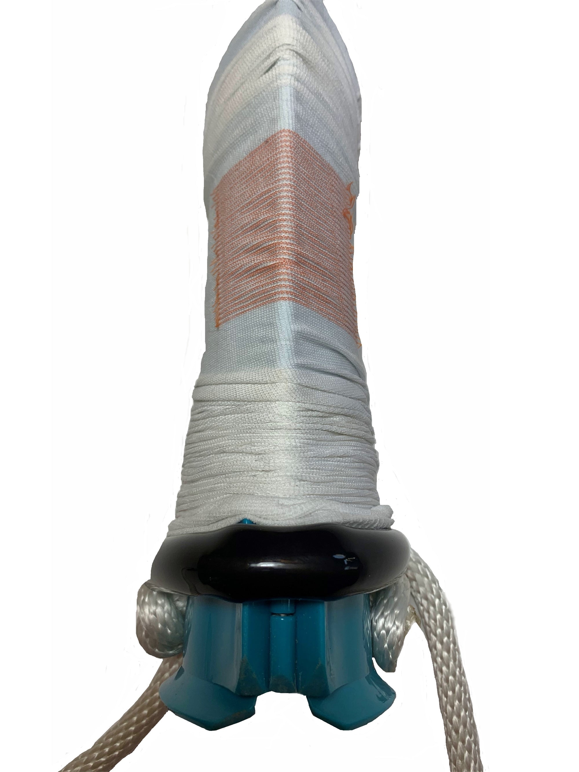 FOLDING PLASTIC COMPRESSION SOCK AID WITH SINGLE SPRING ASSIST.  CREATIVE SELF CARE SOLUTIONS Folding hard sock aid helps open the sock.