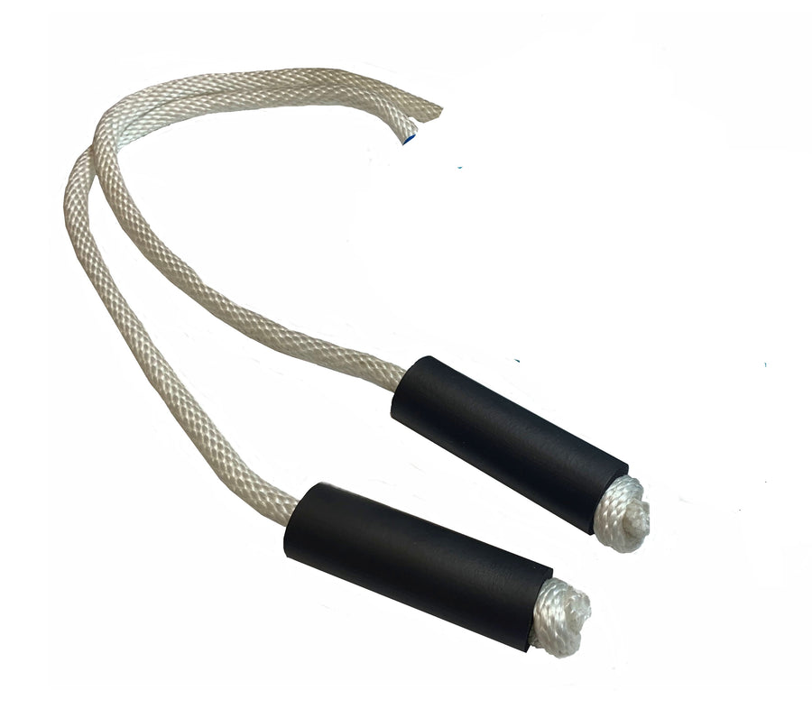 Replacement Ropes and Grips  (Pair 6 inch Longer Ropes)