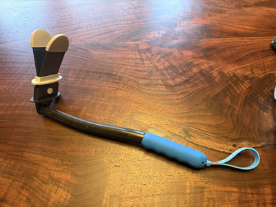 TIDY WIPER SLEEK Toileting and Bathing Aid for wiping the bum NEW DESIGN. BLACK