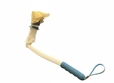 TIDY WIPER SLEEK Toileting and Bathing Aid for wiping the bum NEW DESIGN. WHITE