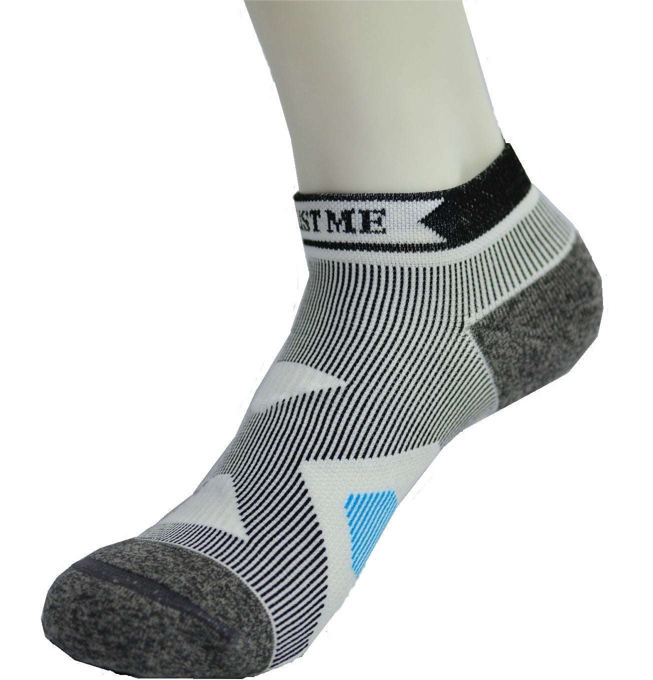 Ankle high Compression Socks- Moisture Wicking, Shock Absorption