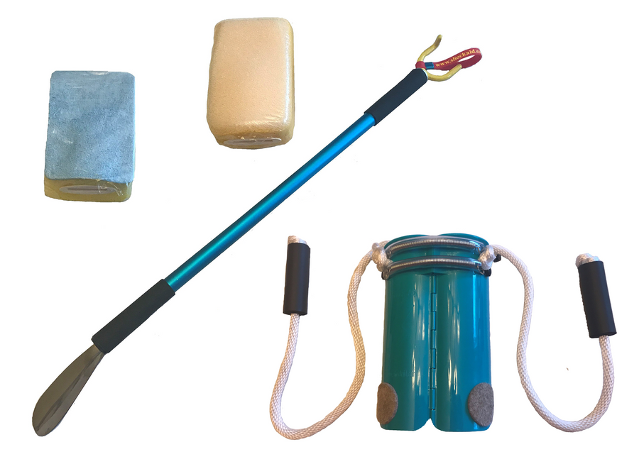 Hinged Compression Sock Aid Hip Kit with two Sponges  (Double Spring)