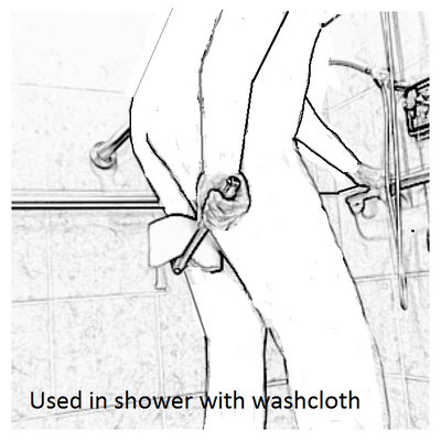 Creative Self Care Solutions Tidy Wiper-Toileting and Showering Aid®