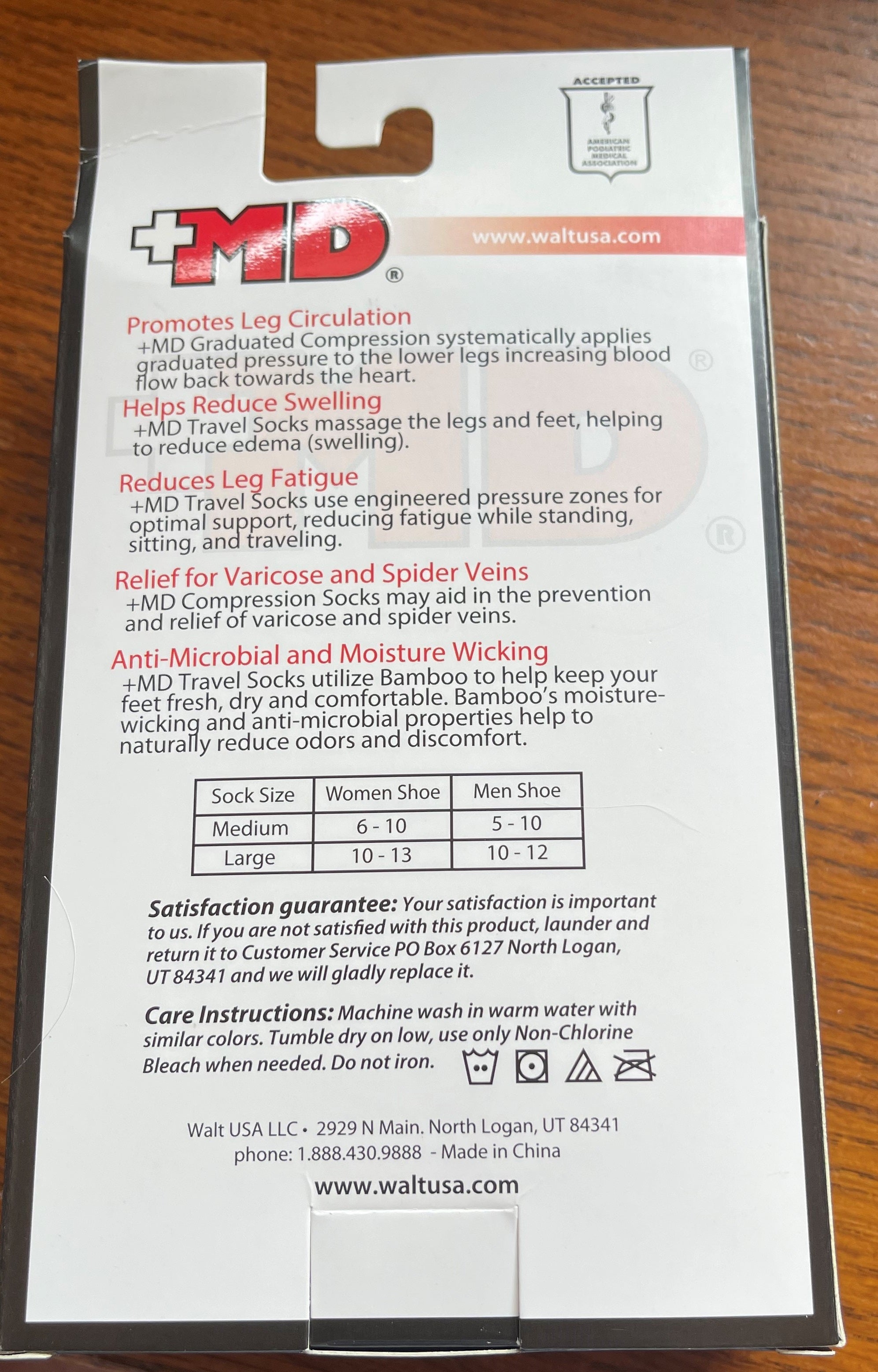 + MD Ultimate Travel Socks