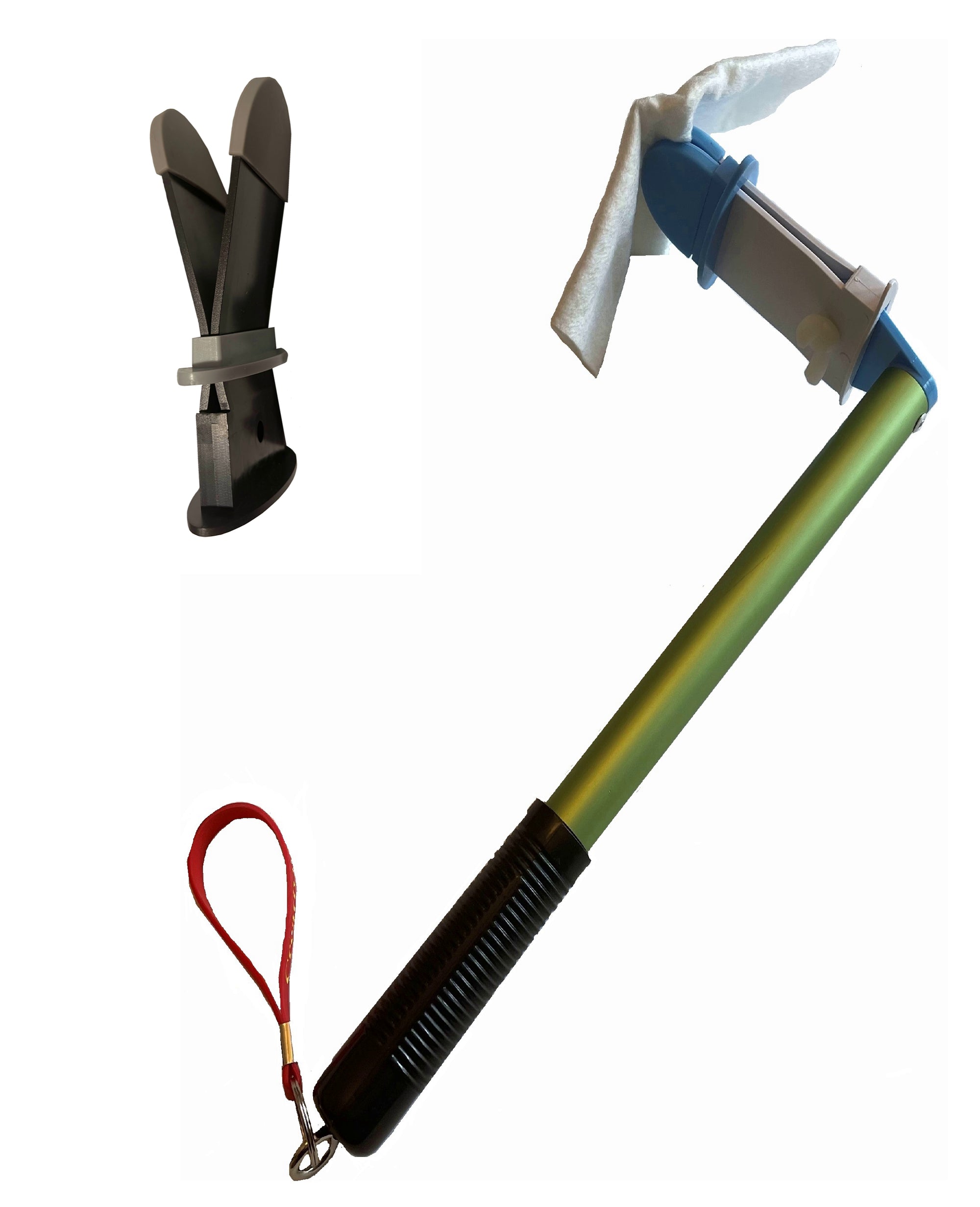 Tidy Wiper-Toileting and Showering Aid® for wiping the bum, by Creative Self Care Solutions